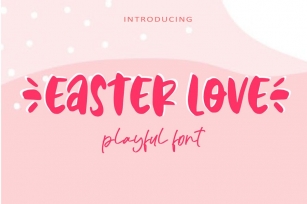 AM Easter Love - Playful Font Font Download