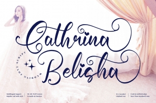 Cathrina Belisha Font Download