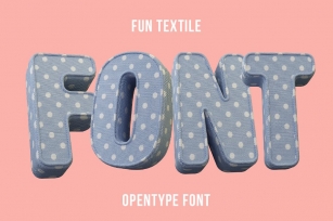 Fun Textile Font Download