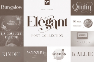 Elegant Collection Font Download
