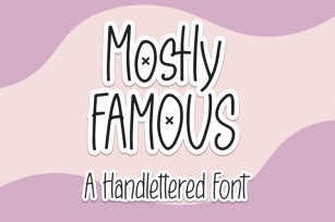 Web Mostly Famous Font Download