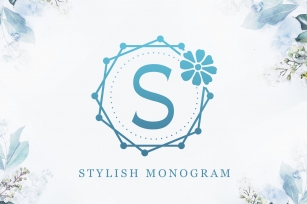 Stylish Monogram Font Download