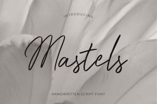 Mastels - Handwritten Script Font Download