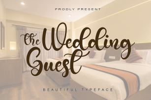 The Wedding Guest Font Download