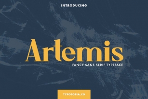 Artemis Fancy Sans Serif Typeface Font Download