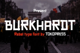 Burkhardt - Brush font Font Download