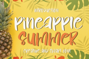 Pineapple Summer Font Download