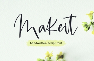 Makeit Font Download