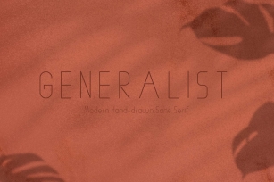 Generalist Font Download