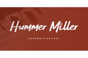 Hummer Miller Font Download
