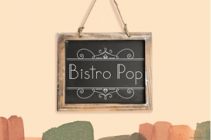 Bistro Pop Font | Sans Serif | Multilingual Font Download