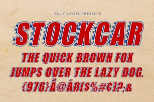STOCKCAR Font Download