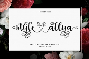 Style Allya Font Download