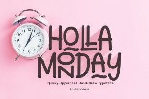 Holla Monday Font Download