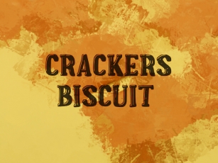 C Crackers Biscui Font Download
