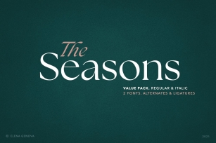 The Seasons (Value Pack) Font Download