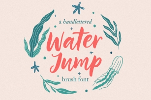 Water Jump Font Download