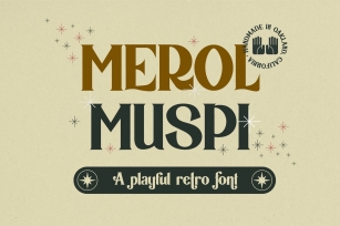 Morel Muspi Display Font Download