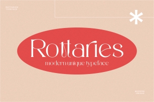 Rottaries Font Download