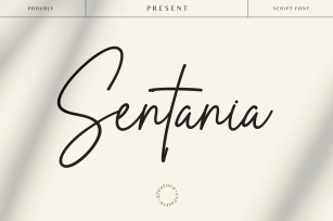 Sentania Font Download