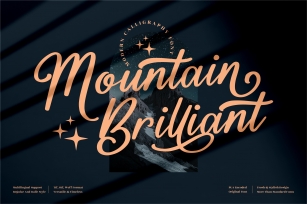 Mountain Brilliant Font Download