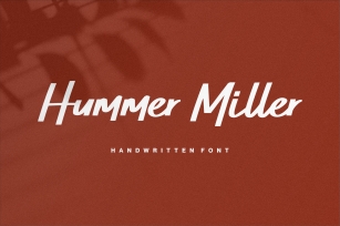 Hummer Miller Font Download