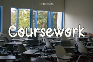 Coursework Font Download