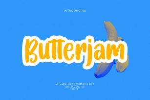 Butterjam Cute Handwritten Font Font Download