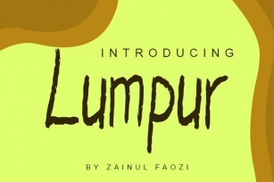 Lumpur Font Download