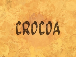 C Crocoa Font Download