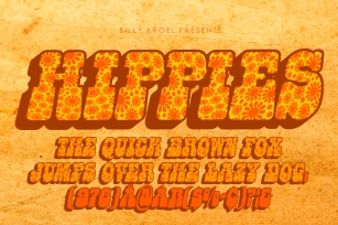 HIPPIES Font Download