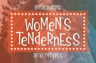 Women's Tenderness Font Download