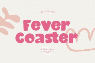 Fever Coaster Display Font Download