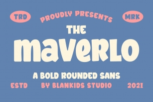 Maverlo a Bold Rounded Sans Font Download