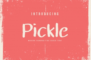 Pickle Font Download