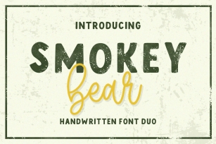Smokey Bear Font Download