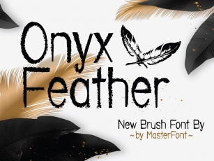Onyx Feather Font Download