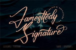Jamesttedy Signature Font Download