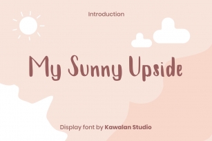 My Sunny Upside Font Download
