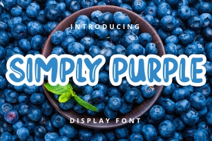 Simply Purple Font Download
