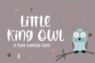 Little King Owl Font Download