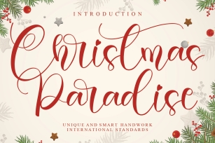 Christmas Paradise Font Download