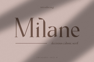 Milane Font Download