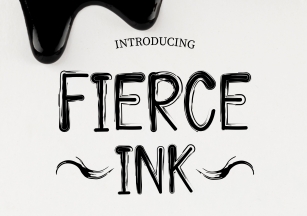 Fierce Ink Font Download