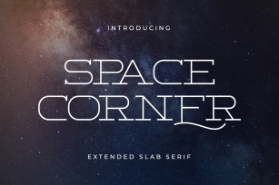 Space Corner Font Download