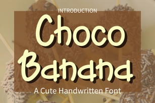 Choco Banana Font Download