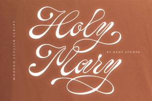 Holy Mary Font Download