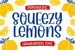 Squeezy Lemons Font Download