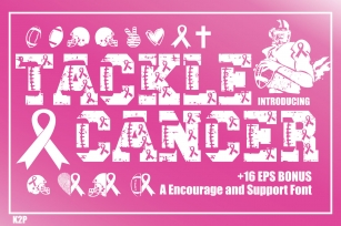 Tackle Cancer Font Download