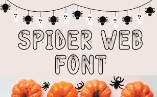 Spider Web Font Download